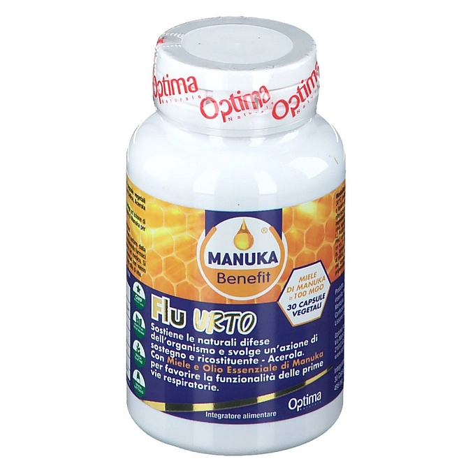 Manuka Benefit Flu Urto 30 Capsule 495 Mg