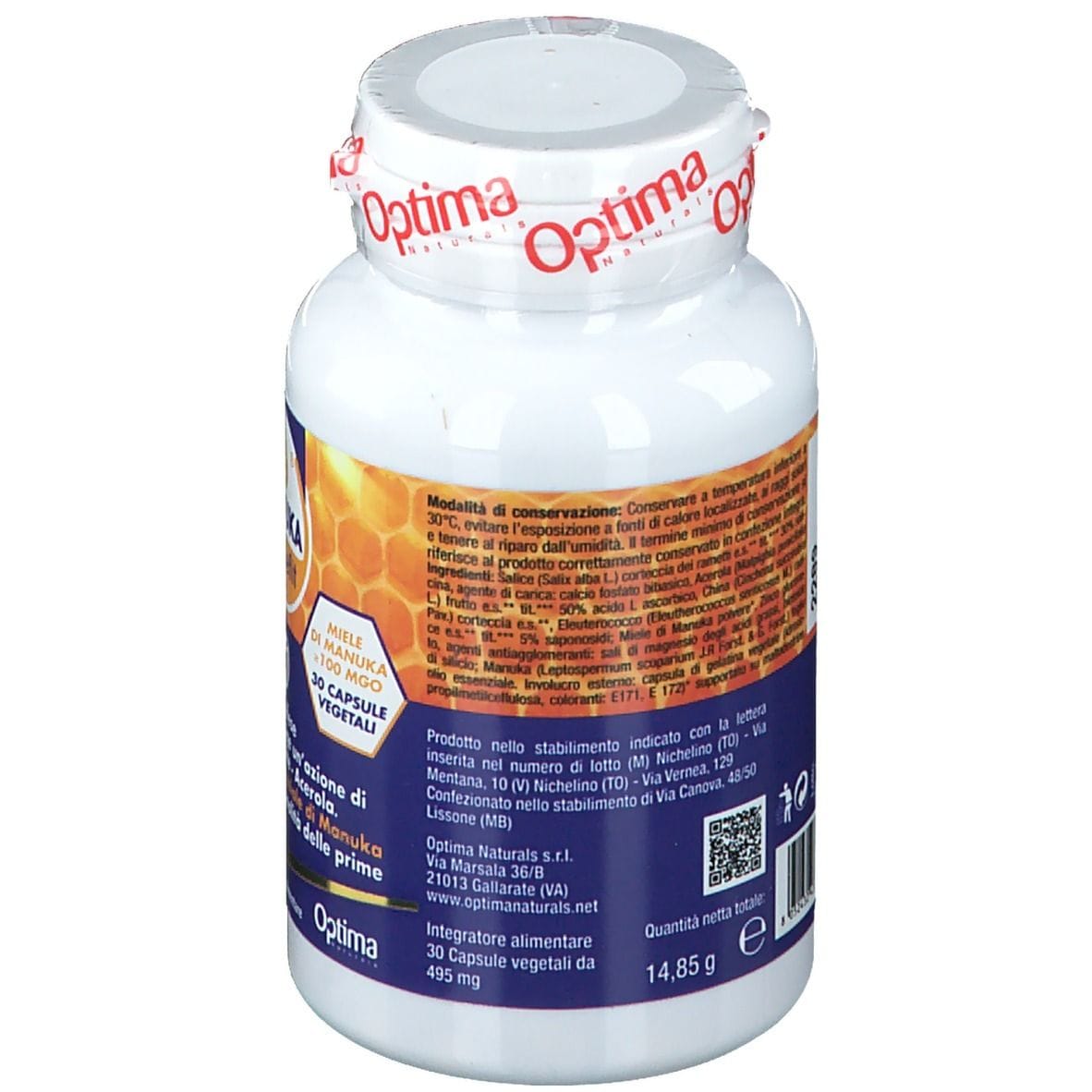 MANUKA BENEFIT FLU URTO 30 CAPSULE 495 MG