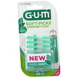 GUM SOFT PICK COMFORT FLEX COOL MINT REGULAR SCOVOLINI 40 PEZZI