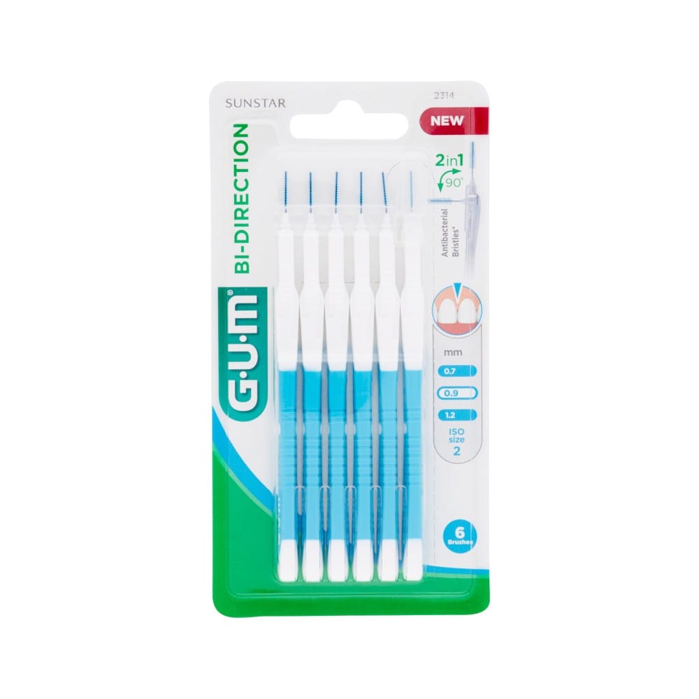 Gum Bi Direction Scovolini Punta Microfine 2314 6 Pezzi