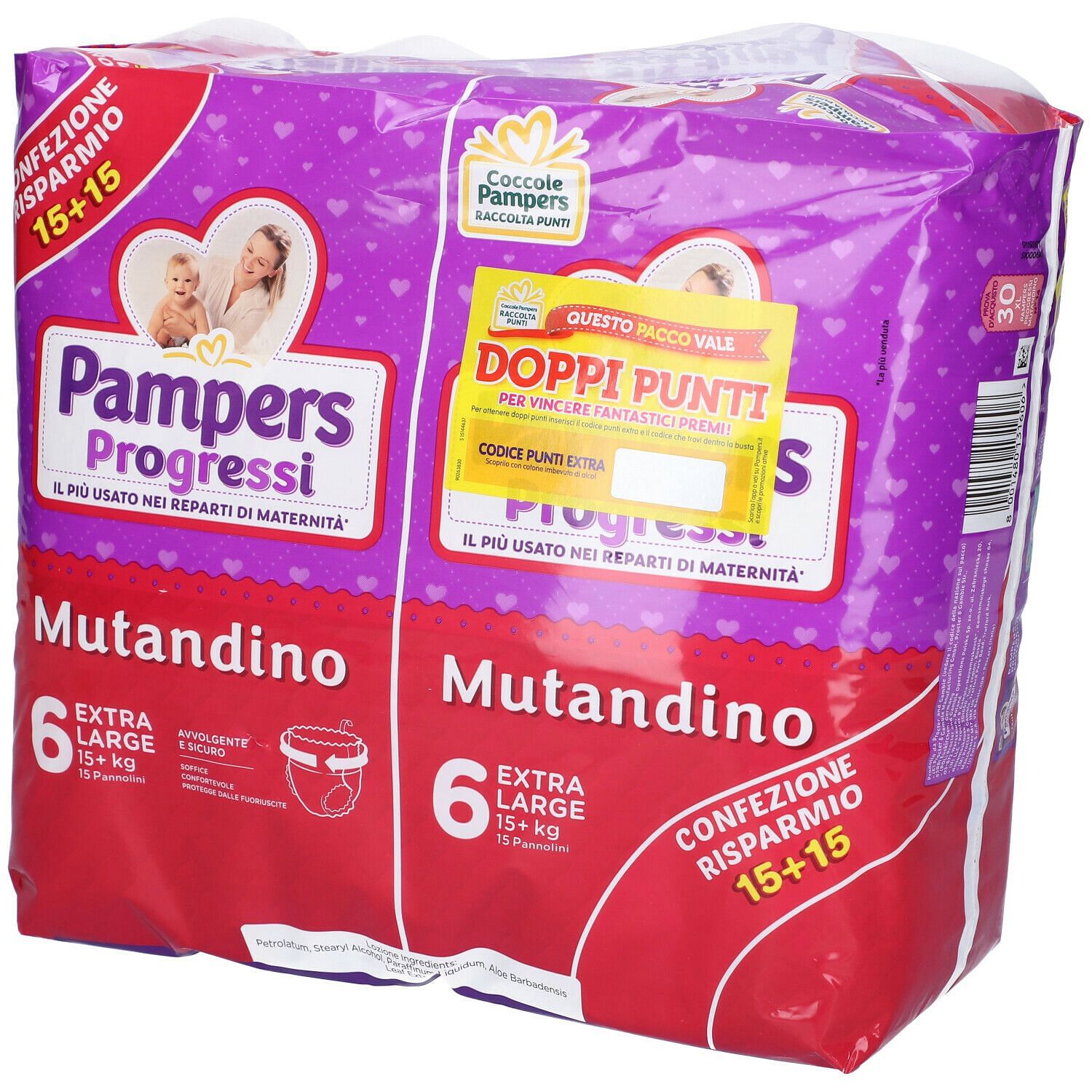 Pampers Progressi Mutandina Xl 30 Pezzi