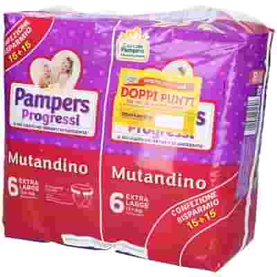 PAMPERS PROGRESSI MUTANDINA XL 30 PEZZI