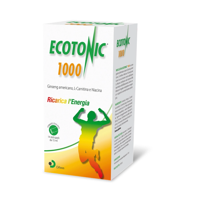Ecotonic 1000 14 Stick Pack 15 Ml