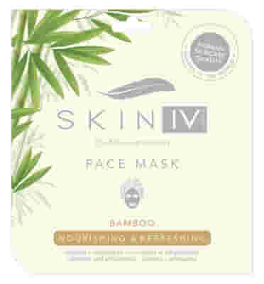 SKIN IV MASCHERA VISO COREANA MONOUSO BAMBU' NUTRITIVA E RINFRESCANTE 25 ML