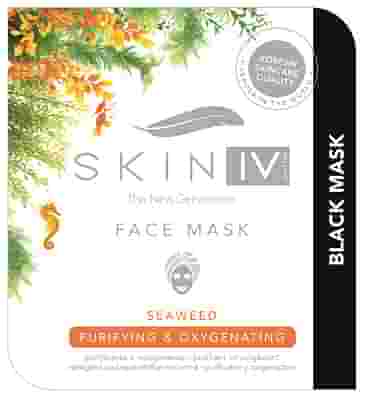 SKIN IV MASCHERA VISO COREANA MONOUSO ALGHE MARINE PURIFICANTE E OSSIGENANTE 25 ML
