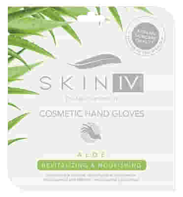 SKIN IV GUANTI ALOE MASCHERA COREANA MONOUSO RIVITALIZZANTE NUTRIENTE 27 G
