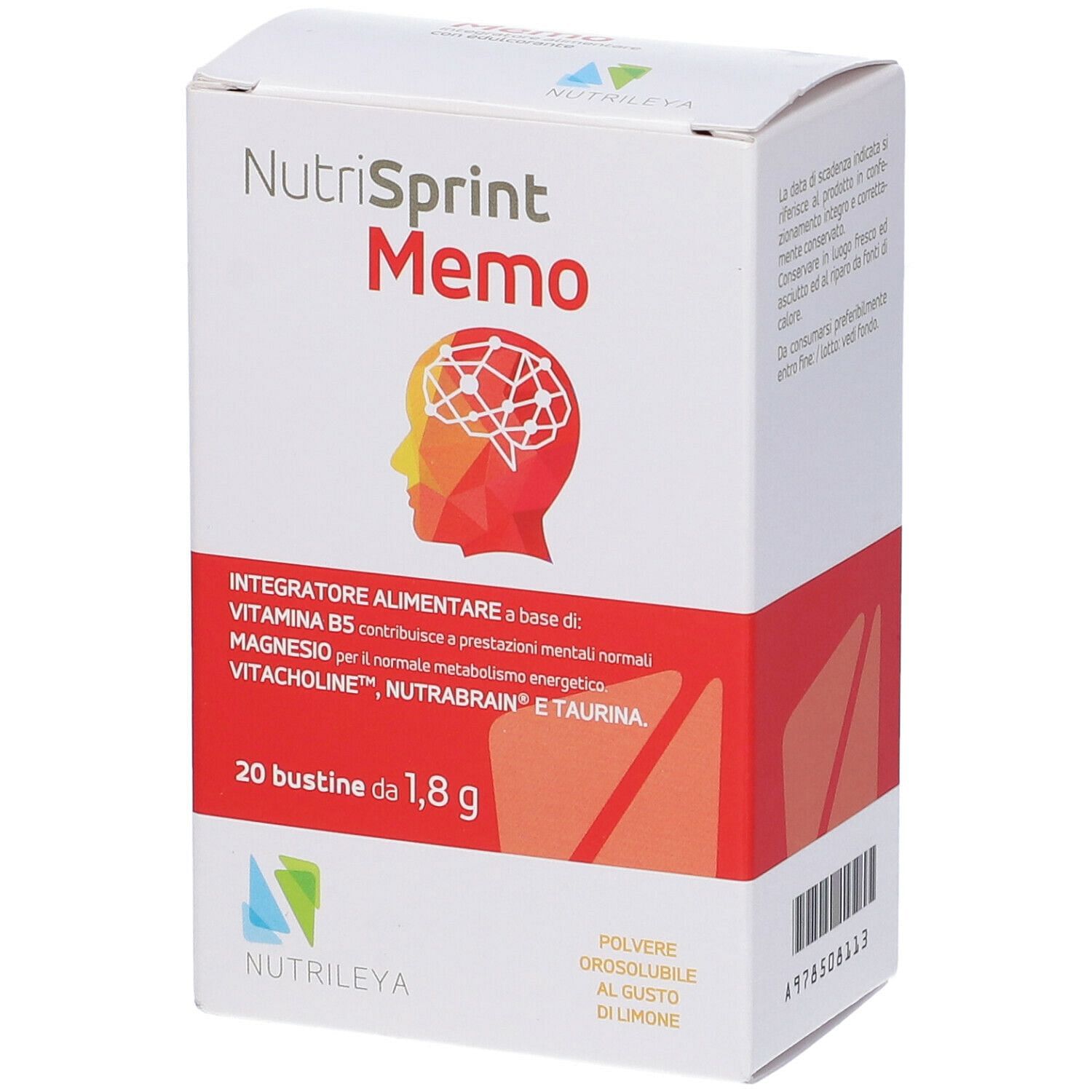 Nutrisprint Memo 20 Bustine Stick