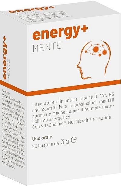 Energy + Mente 20 Bustine Stick