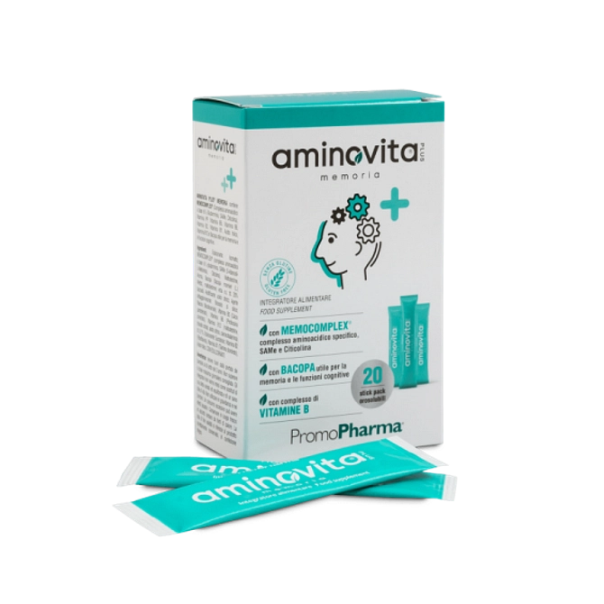 Aminovita Plus Memoria 20 Stick Pack X 2 G