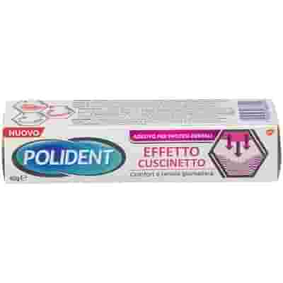 POLIDENT FISSATIVO EFFETTO CUSCINETTO ADESIVO PER PROTESI DENTALI 40 G