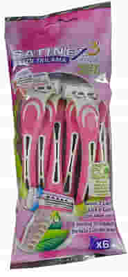 SATINEX3 MYSTIQUE LADY RASOIO 6 PEZZI
