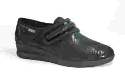 S8576 SCARPA ORTOPEDICA DI SERIE PREDISPOSTA PER PLANTARE DONNA NERO FORMA CALZ L TAGLIA 39