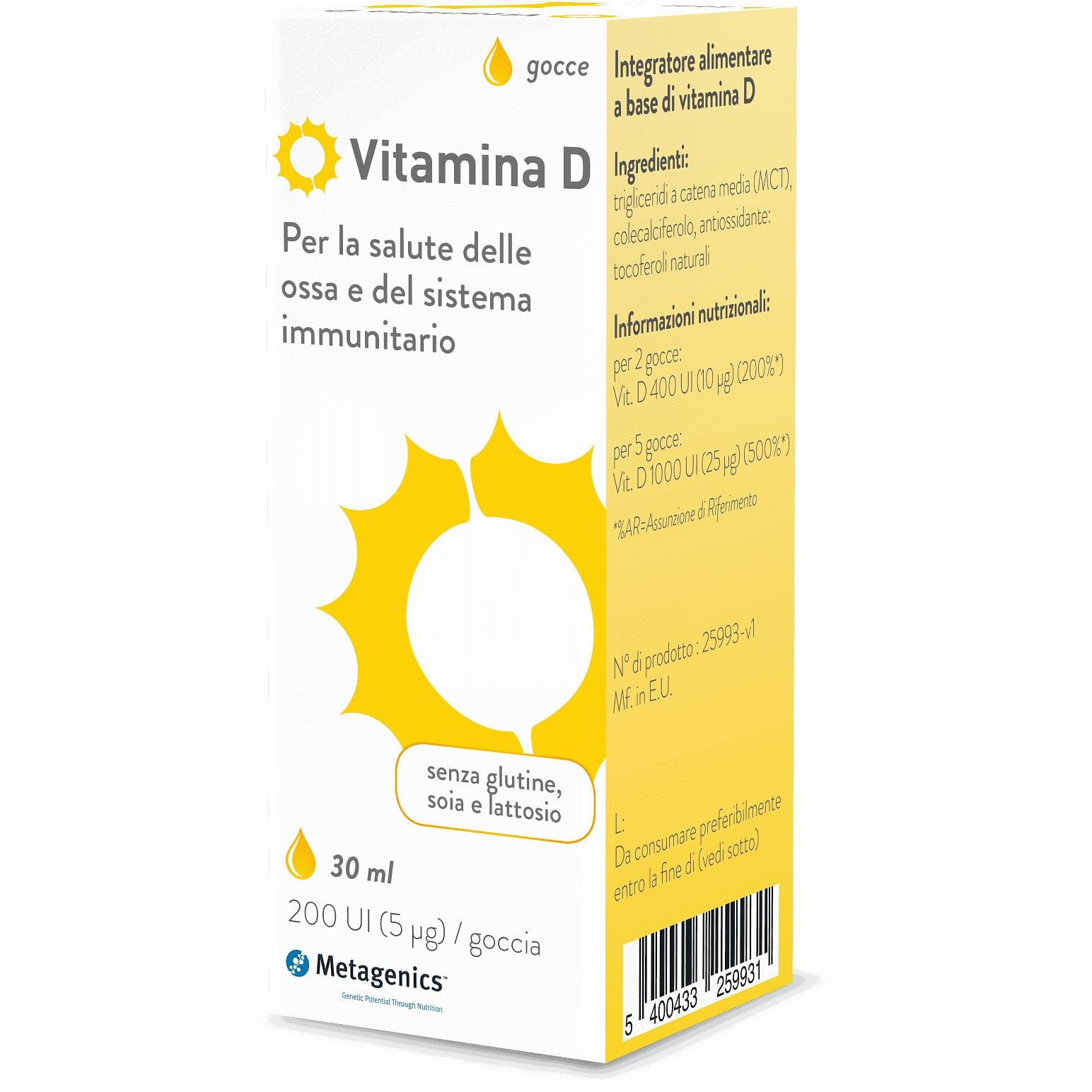 Vitamina D Liquido 30 Ml