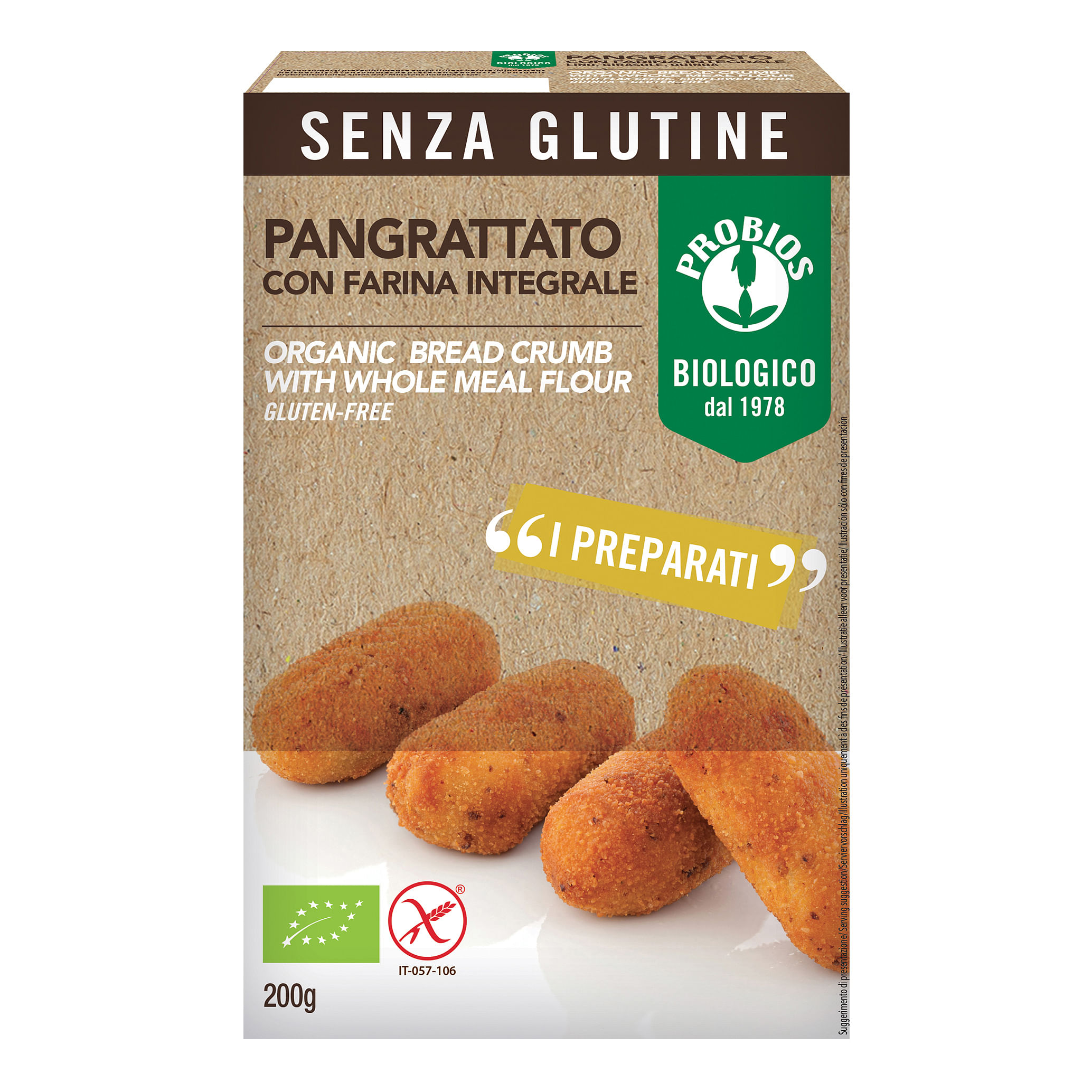 Pangrattato Con Farina Integrale 200 G