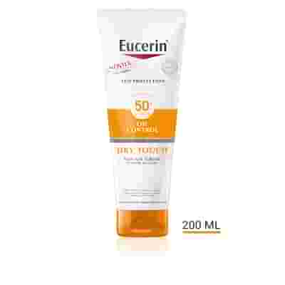 EUCERIN SUN PROTECTION OIL CONTROL DRY TOUCH SPF 50+ SUN GEL CREME 200 ML