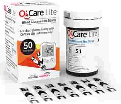 STRISCE MISURAZIONE GLICEMIA OH'CARE LITE 25 PEZZI