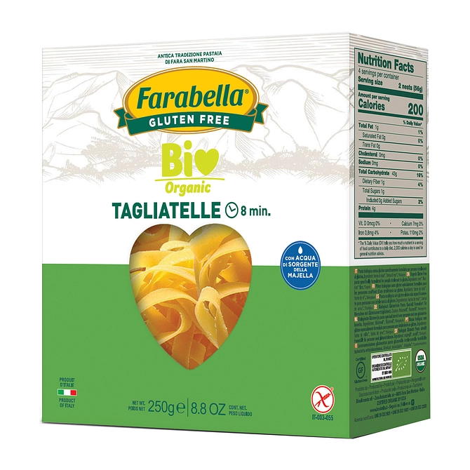Farabella Bio Tagliatelle Mais Riso 340 G