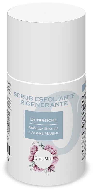 SCRUB ESFOLIANTE VISO ARGILLA BIANCA/ALGHE VERDI 50 ML