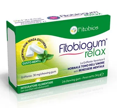 FITOBIOGUM RELAX 24 CHEWING GUM FITOBIOGUM RELAX 24 CHEWING GUM