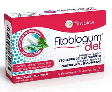 Fitobiogum Diet 24 Chewing Gum