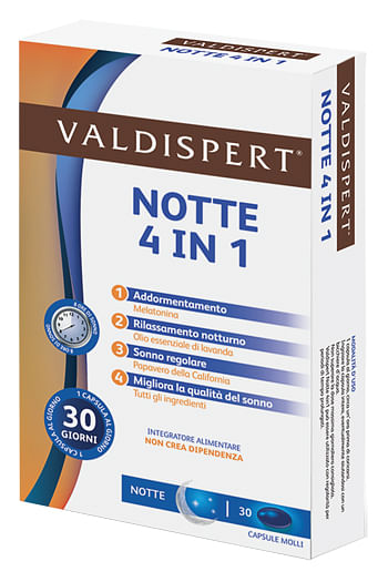 Valdispert Sonno 4 In 1 30 Capsule Molli