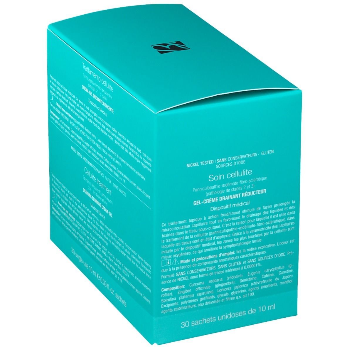 DEFENCE BODY TRATTAMENTO CELLULITE CREMA GEL DRENANTE RIDUCENTE 30 BUSTINE DA 10 ML