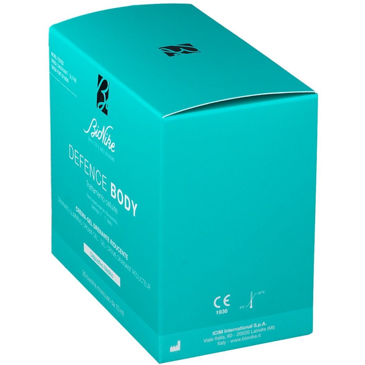 DEFENCE BODY TRATTAMENTO CELLULITE CREMA GEL DRENANTE RIDUCENTE 30 BUSTINE DA 10 ML