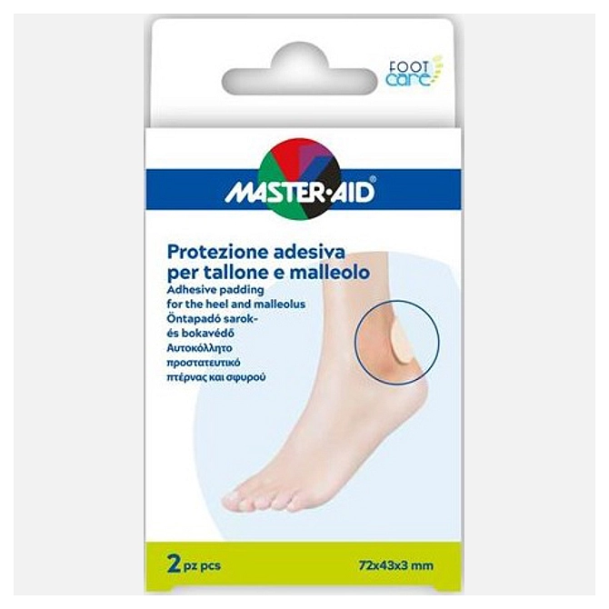 Protezione Tallone/Malleolo Master Aid Footcare 2 Pezzi A7