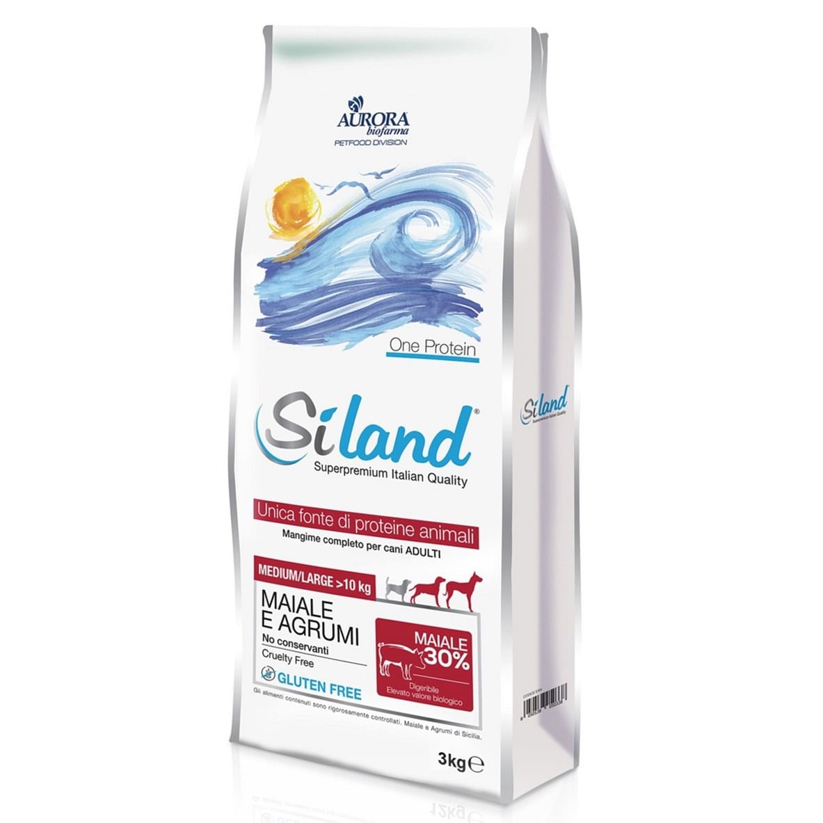 Siland Adult Medium/Large Maiale/Agrumi 3 Kg