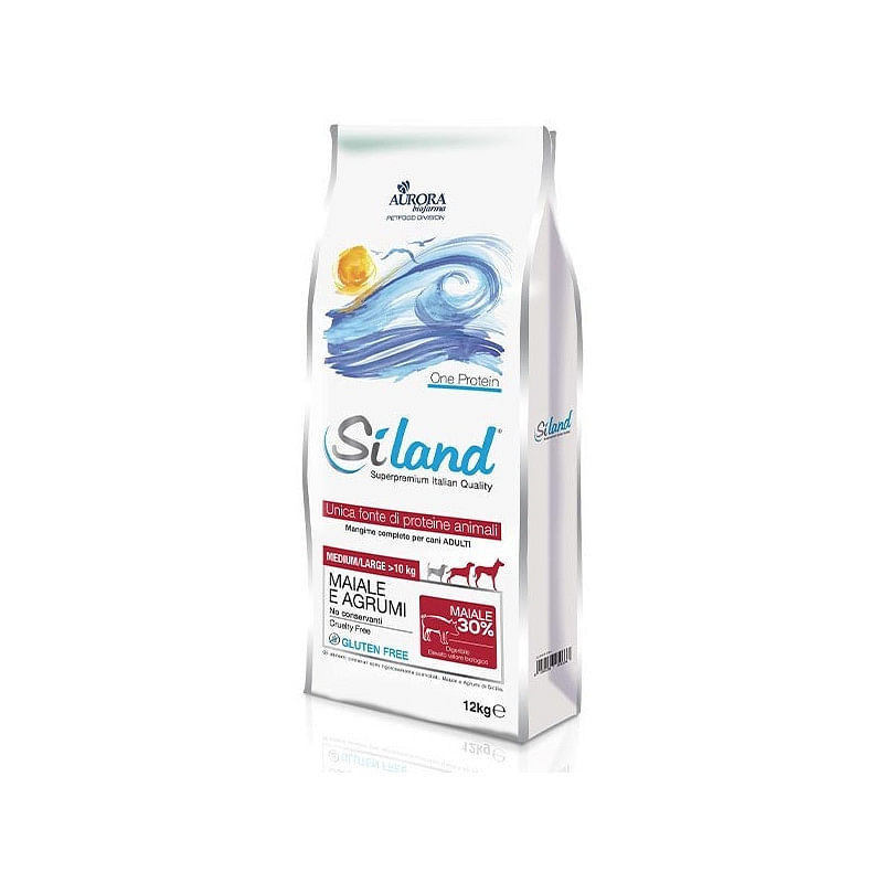 Siland Adult Medium/Large Maiale/Agrumi 12 Kg