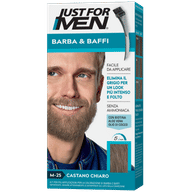 JUST FOR MEN BARBA & BAFFI M25 CASTANO CHIARO 51 G