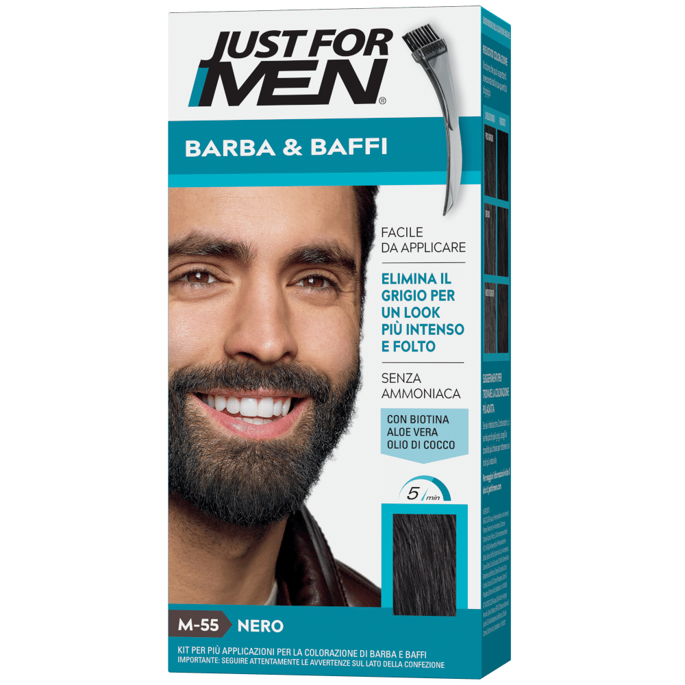 Just For Men Barba & Baffi M55 Nero 51 G