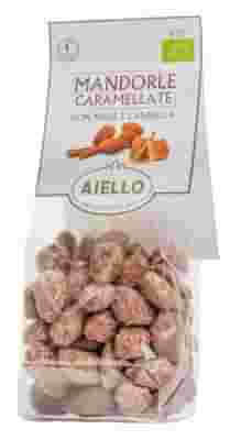 IO&BIO MANDORLE CARAMELLATE CON CANNELLA 100 G