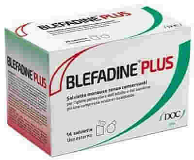 BLEFADINE PLUS 14 SALVIETTE PER DETERSIONE PERIOCULARE + 1 COMPRESSA RISCALDABILE