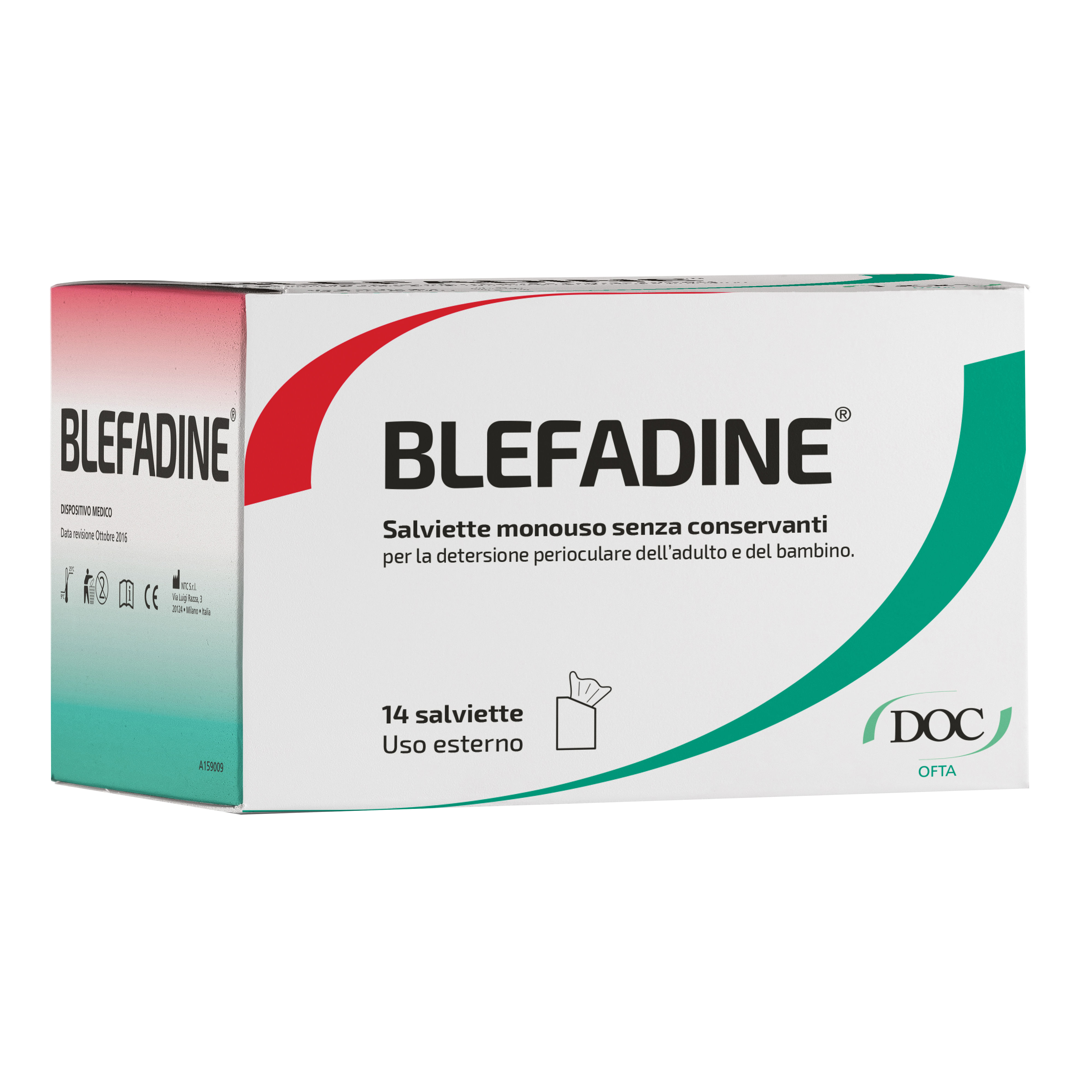 Blefadine 14 Salviette Monouso Per Detersione Perioculare