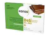 KANSO DELIMCT CACAO BAR 21% TAVOLETTA CHETOGENICA AL CACAO CON ACIDI GRASSI A CATENA MEDIA 4 MONOPORZIONI DA 25 G