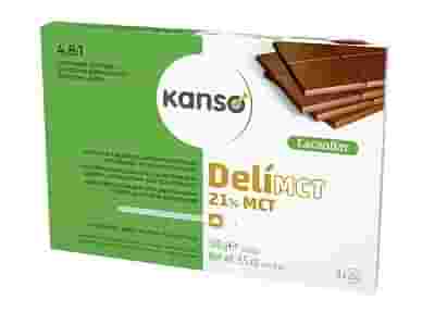 KANSO DELIMCT CACAO BAR 21% TAVOLETTA CHETOGENICA AL CACAO CON ACIDI GRASSI A CATENA MEDIA 4 MONOPORZIONI DA 25 G
