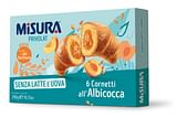 MISURA CORNETTI PRIVOLAT ALBICOCCA SENZA LATTE E SENZA UOVA  290 G