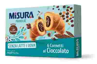 MISURA CORNETTI PRIVOLAT CIOCCOLATO SENZA LATTE E SENZA UOVA 290 G