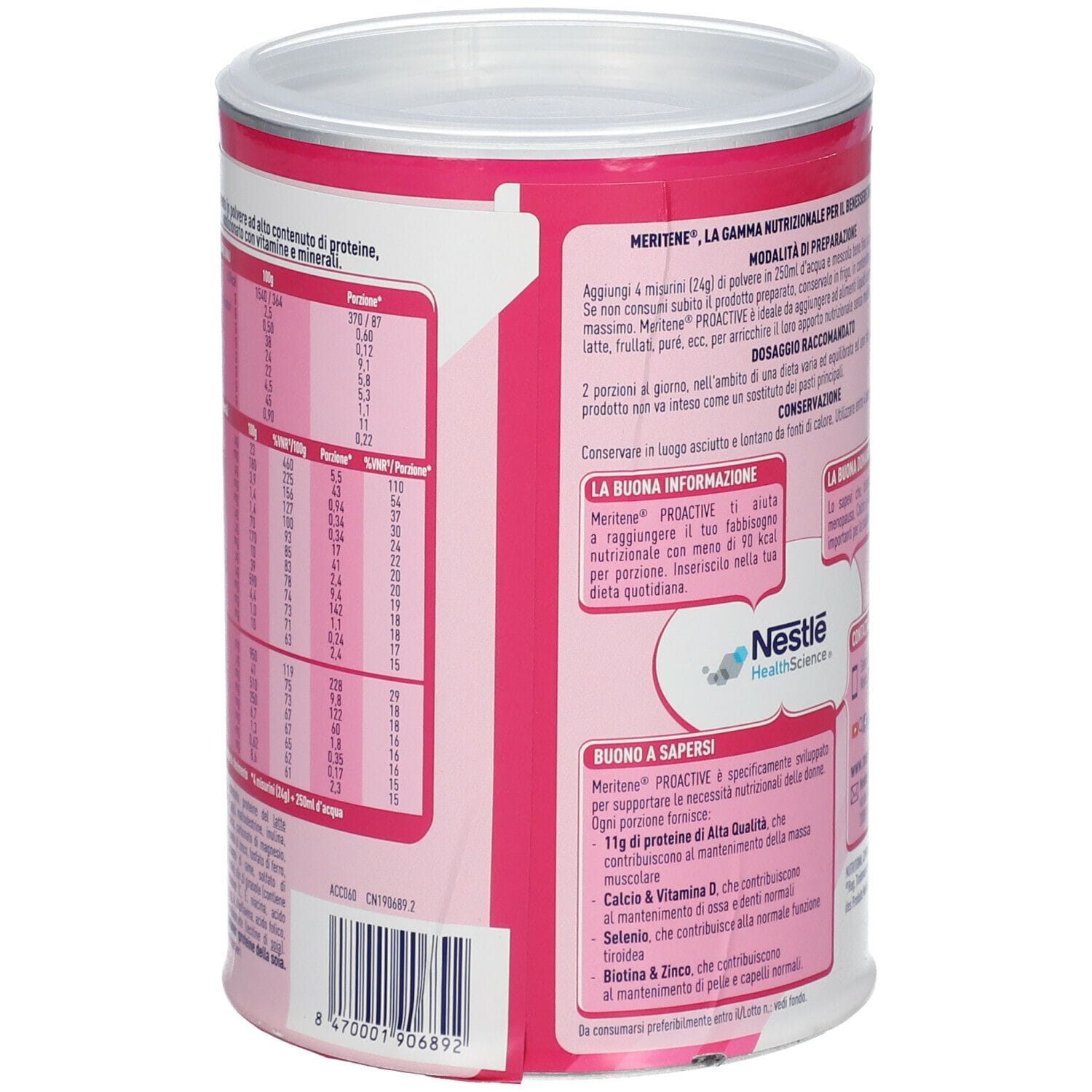 MERITENE PROACTIVE 408 G