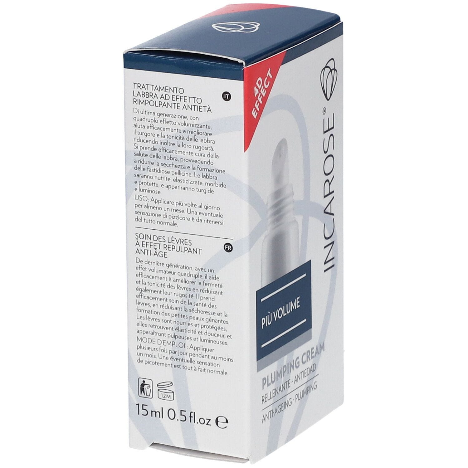INCAROSE PIU VOLUME PLUMPING CREAM 15 ML