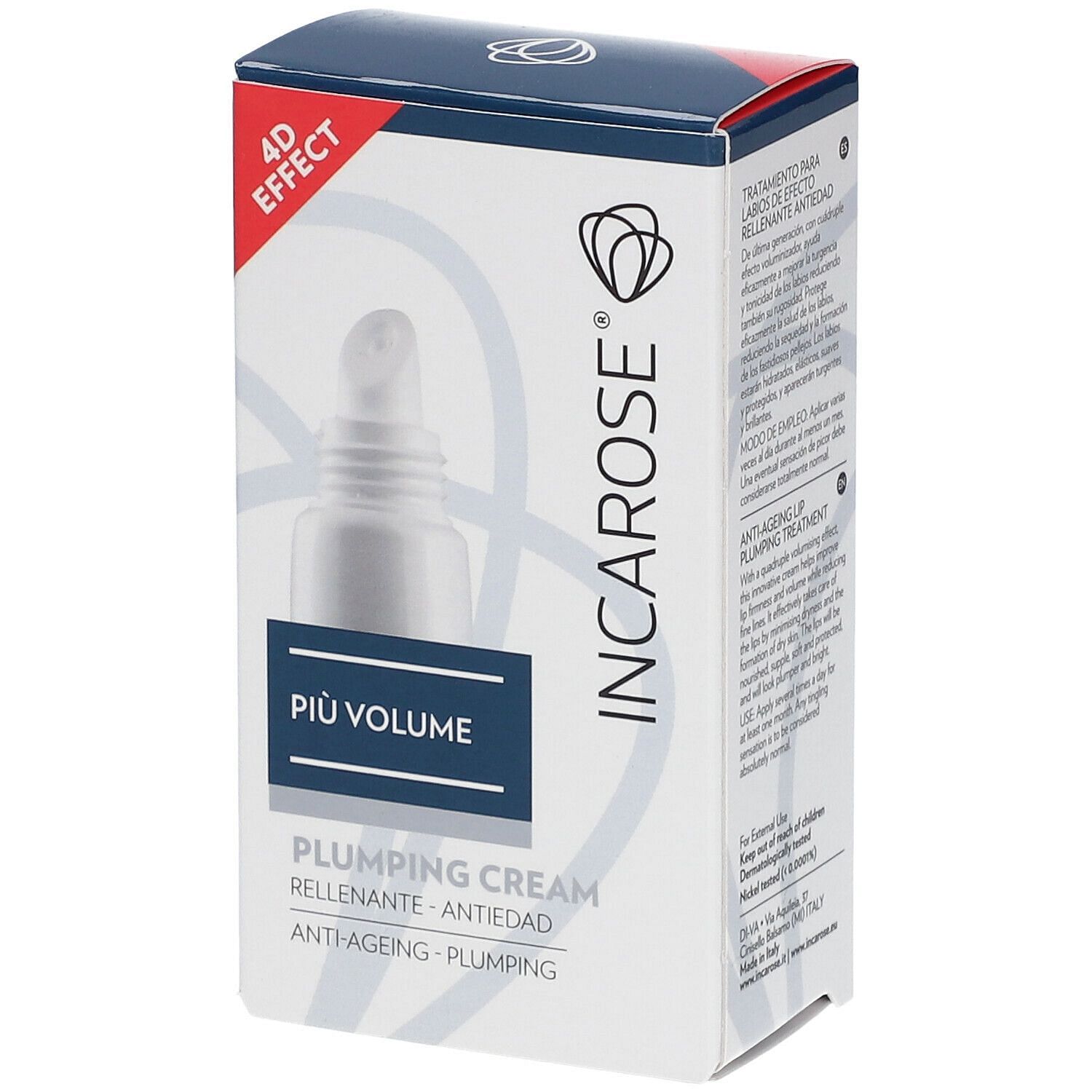 Incarose Piu Volume Plumping Cream 15 Ml