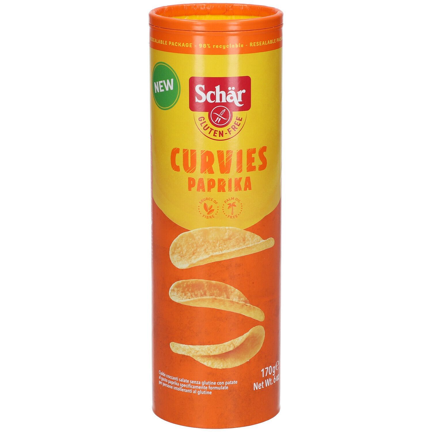 Schar Curvies Paprika 170 G