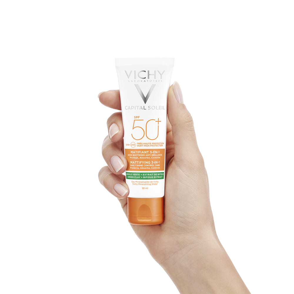 CAPITAL SOLEIL ANTI ACNE PURIFICANTE SPF 50+ 50 ML