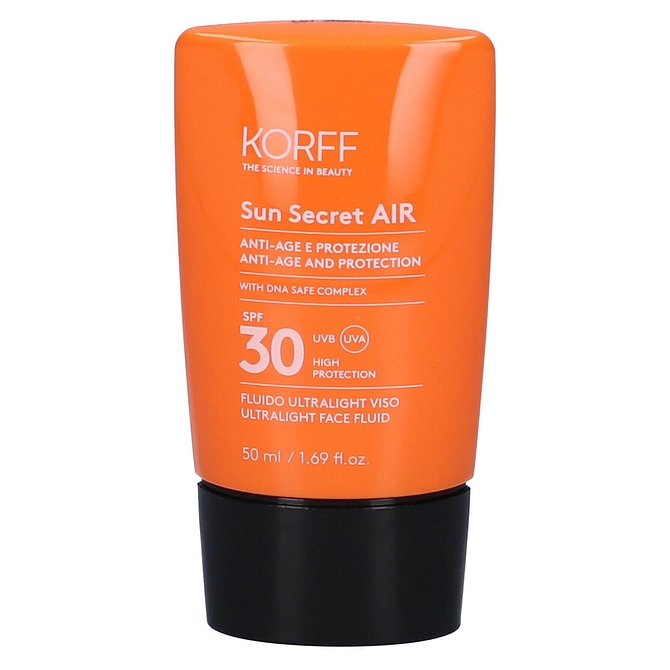 Korff Sun Secret Air Fluido Viso Spf30 50 Ml