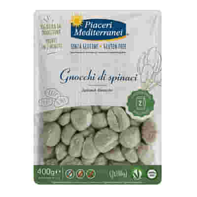 PIACERI MEDITERRANEI GNOCCHI DI SPINACI 400 G
