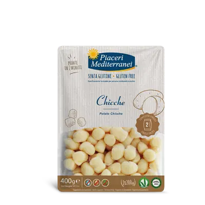 PIACERI MEDITERRANEI CHICCHE 400 G PIACERI MEDITERRANEI CHICCHE 400 G
