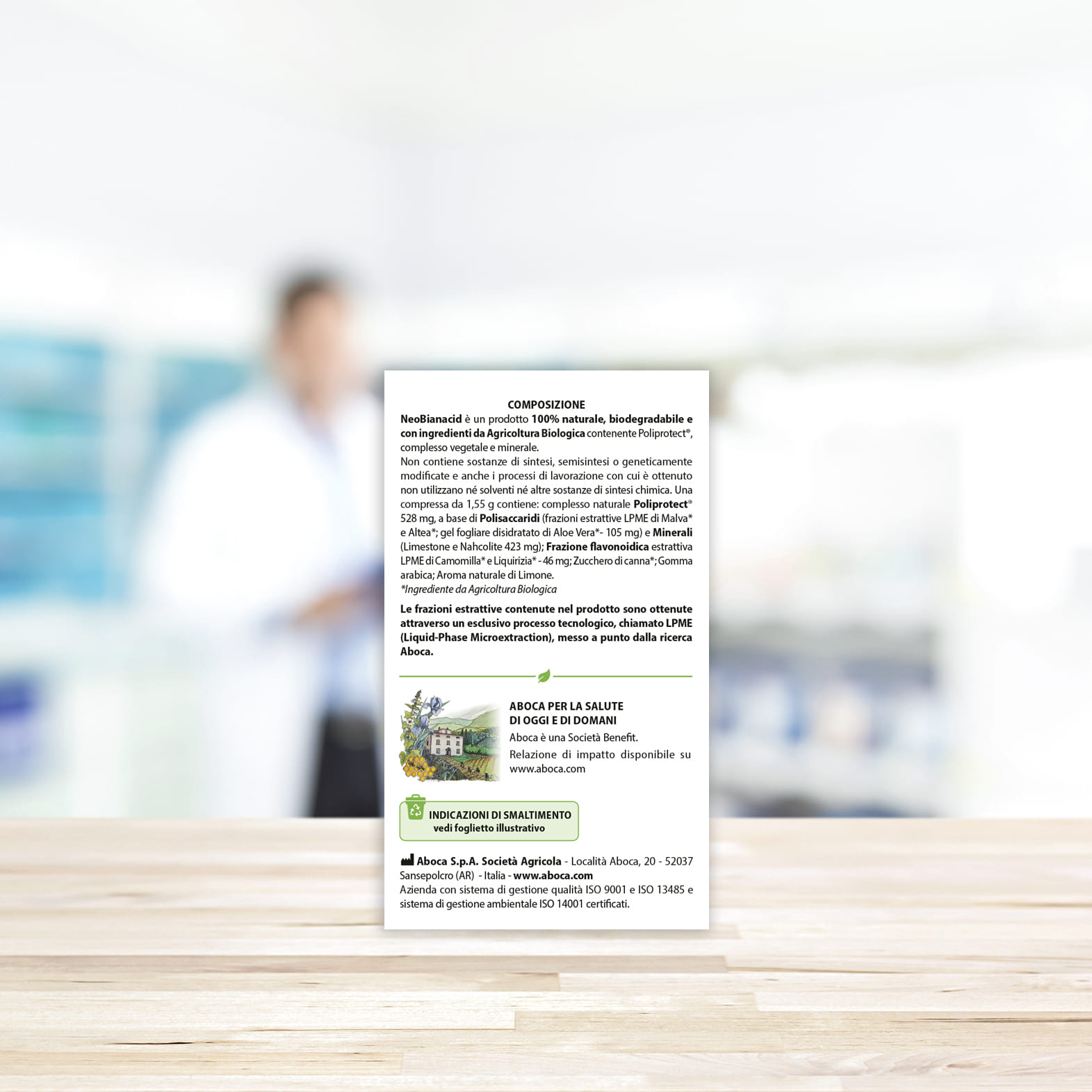 NEOBIANACID 45 COMPRESSE LIMONE