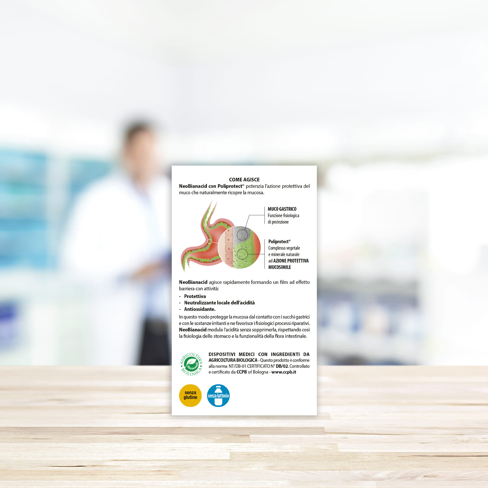 NEOBIANACID 45 COMPRESSE LIMONE