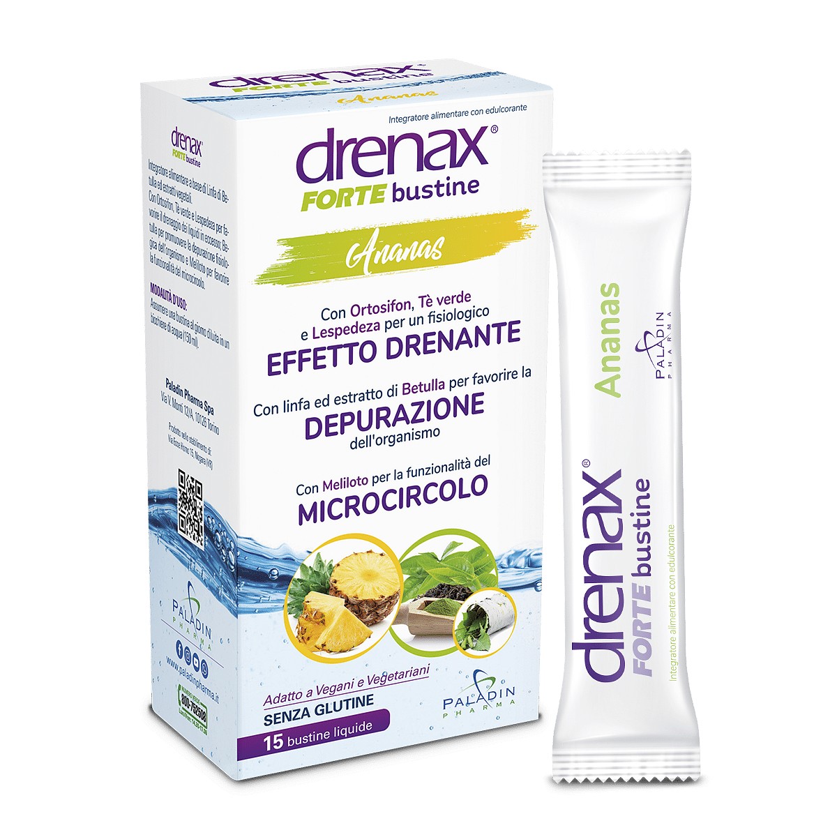 Drenax Forte Ananas 15 Bustine